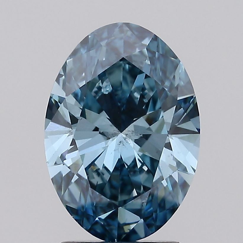 2.10ct Oval lab grown diamond
