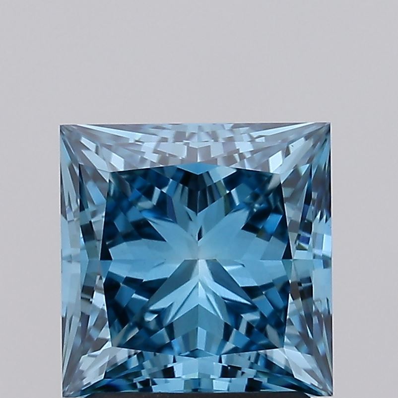 2.07ct Princess lab grown diamond