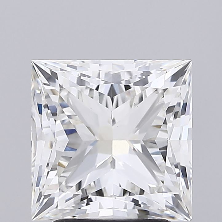 2.87ct Princess lab grown diamond