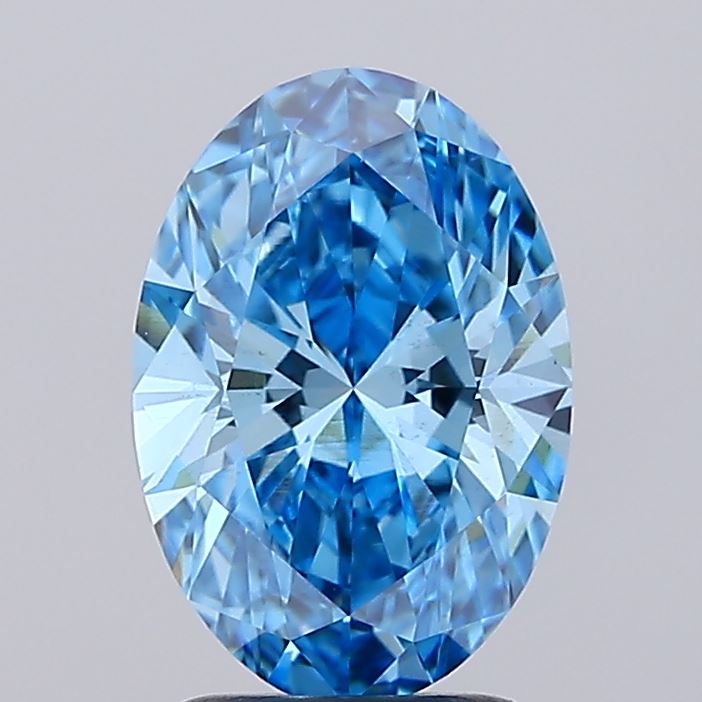 2.16ct Oval lab grown diamond
