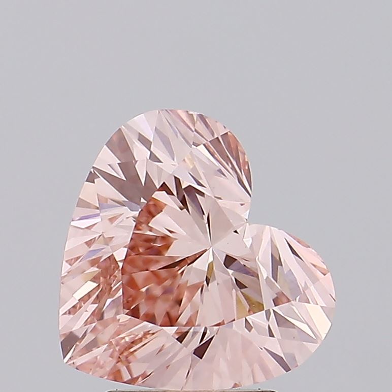 3.00ct Heart lab grown diamond