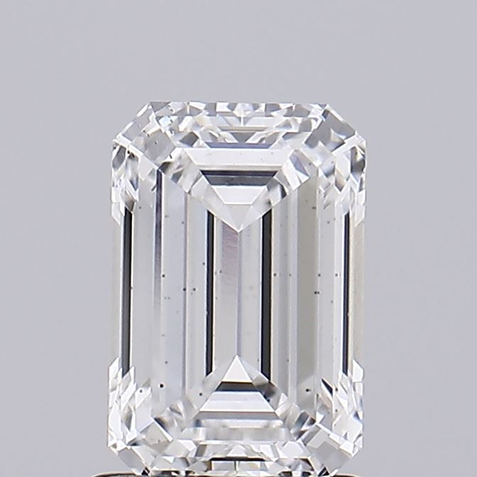 0.92ct Emerald lab grown diamond