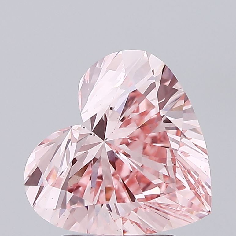 3.12ct Heart lab grown diamond