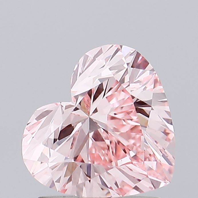 1.34ct Heart lab grown diamond