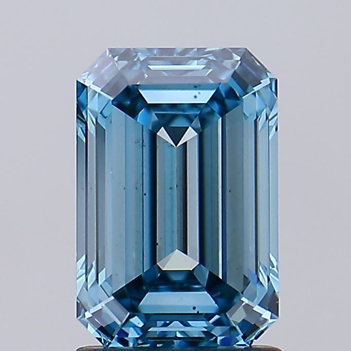 1.76ct Emerald lab grown diamond