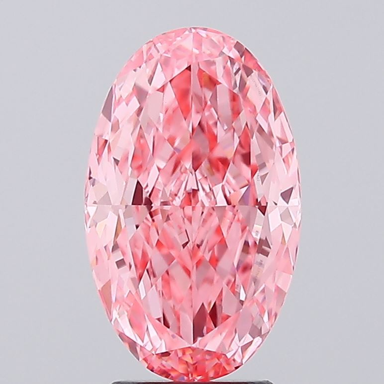 3.88 ct Oval Lab-Grown Diamond