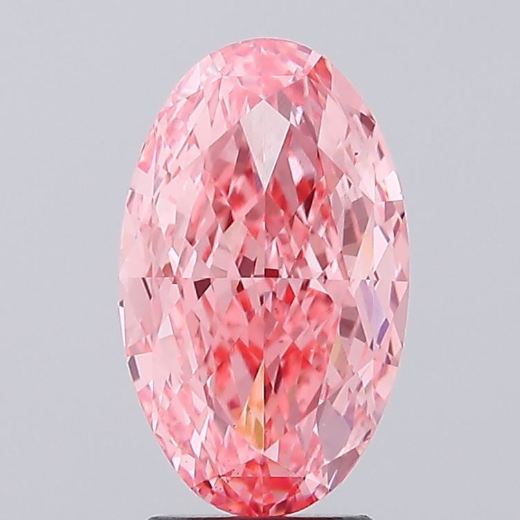 3.84 ct Oval Lab-Grown Diamond
