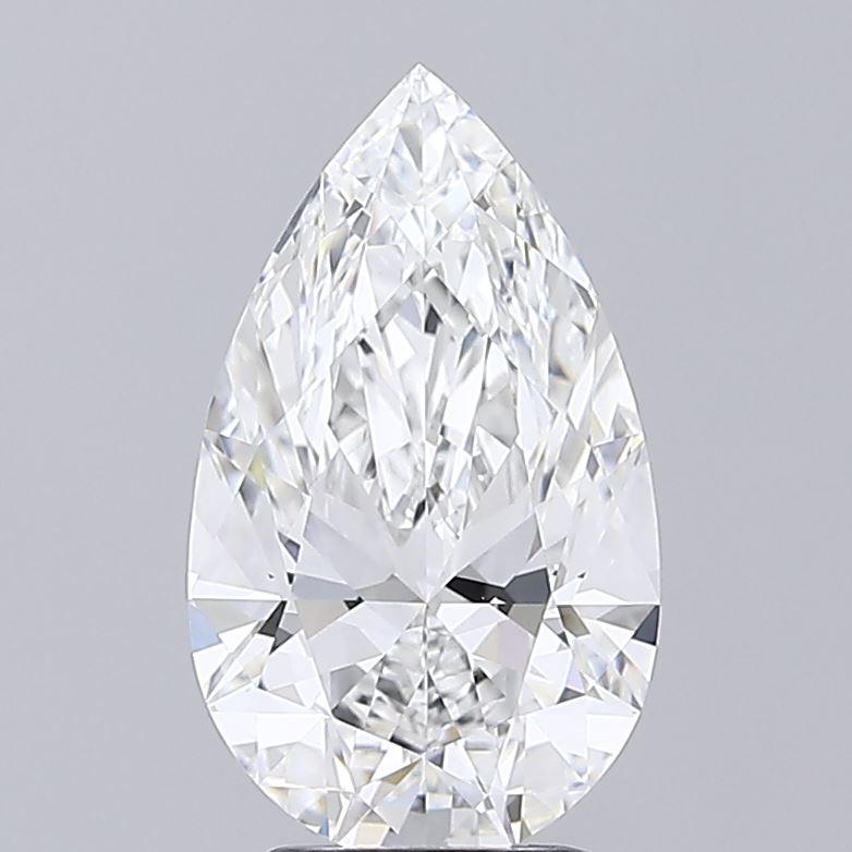 3.70 Carat Pear Brilliant Cut Laboratory Grown Diamond