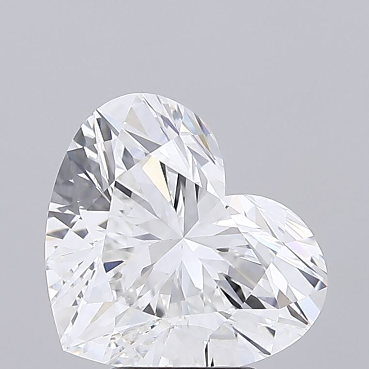 4.78 Carat Heart Brilliant Cut Laboratory Grown Diamond