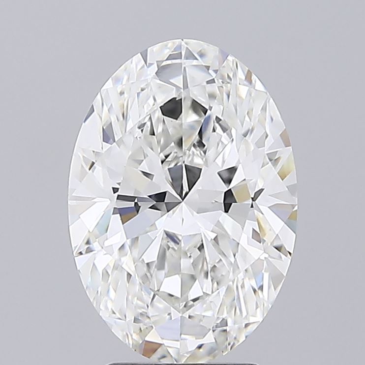 3.72 Carat Oval Brilliant Cut Laboratory Grown Diamond 3.72 Carat Oval Brilliant Cut Laboratory Grown Diamond