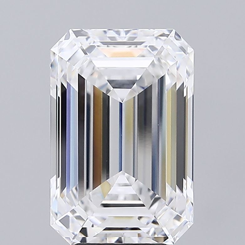 6.06 carat Emerald lab-grown diamond