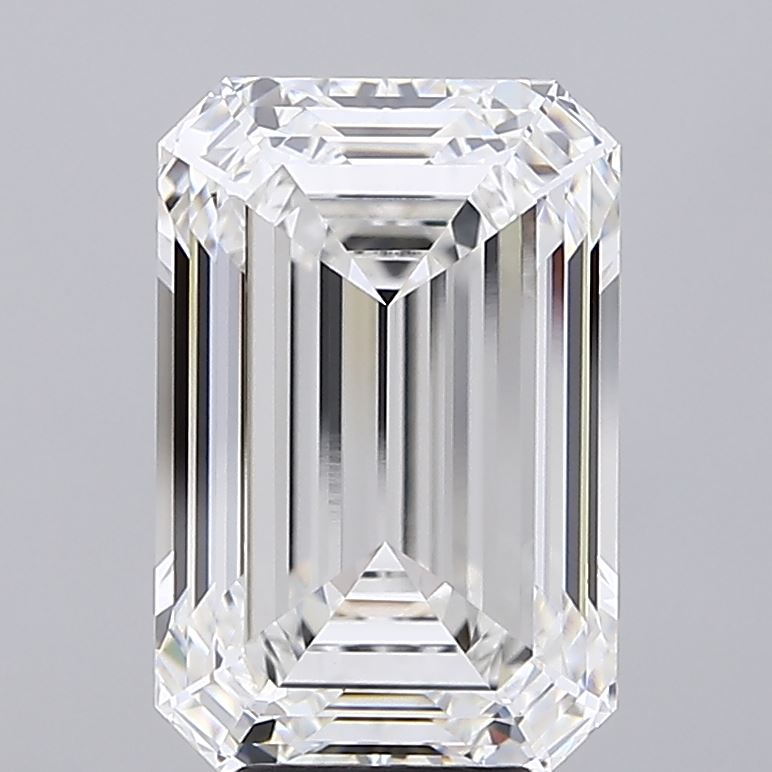 6.20 carat Emerald lab-grown diamond