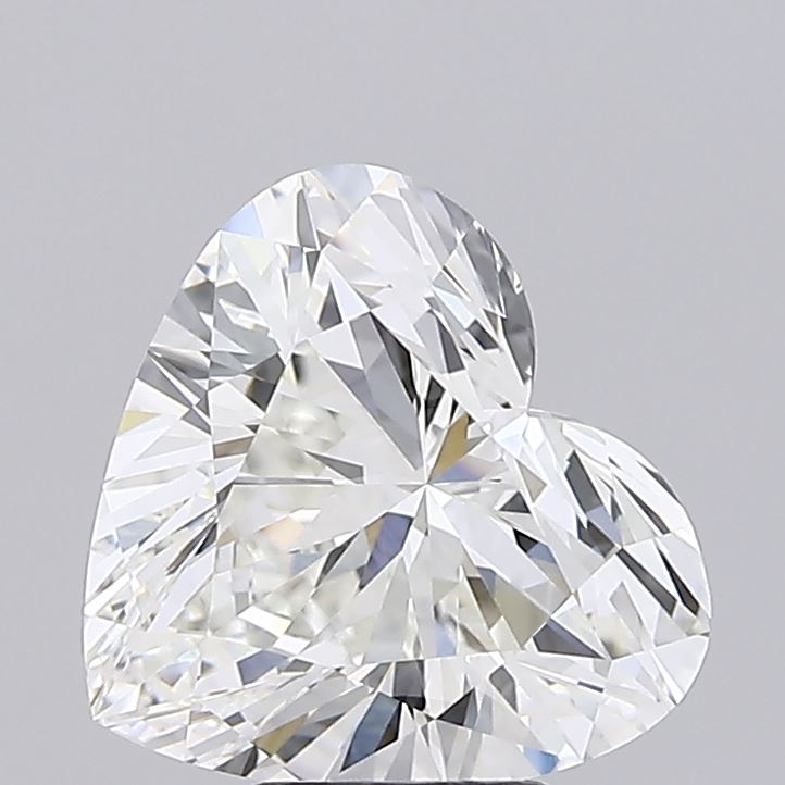 5.08 Carat Heart Brilliant Cut Laboratory Grown Diamond