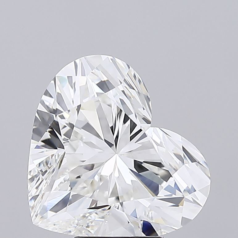 6.04 Carat Heart Brilliant Cut Laboratory Grown Diamond