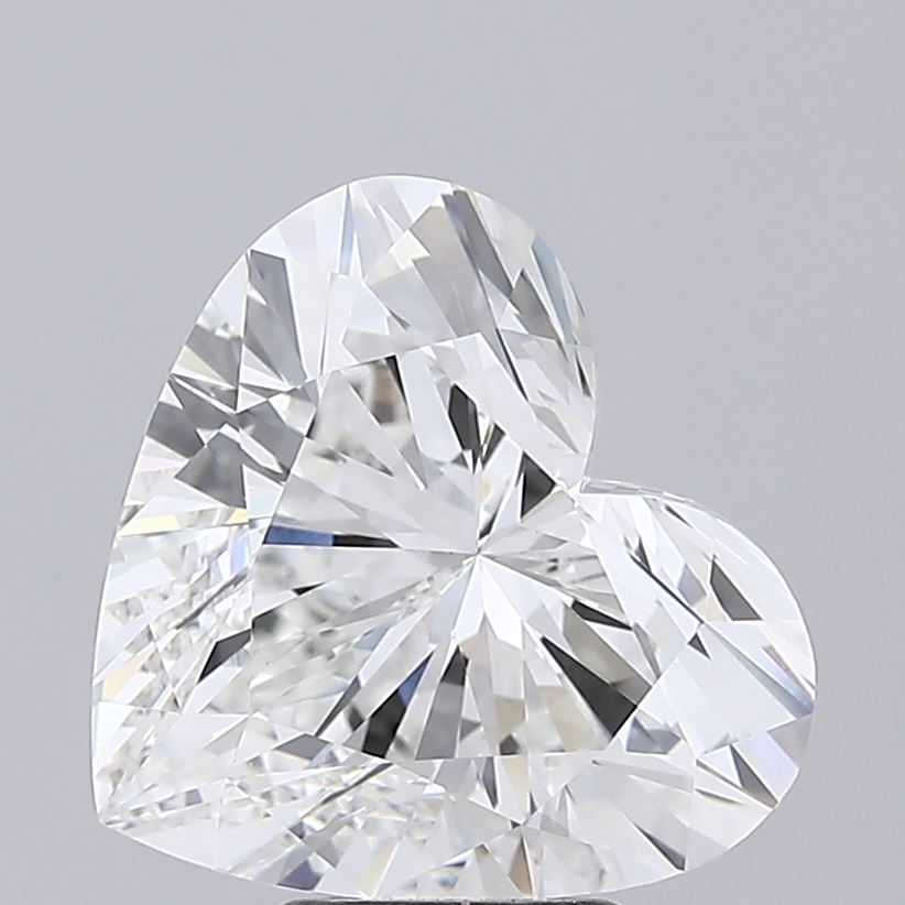 6.09 Carat Heart Brilliant Cut Laboratory Grown Diamond