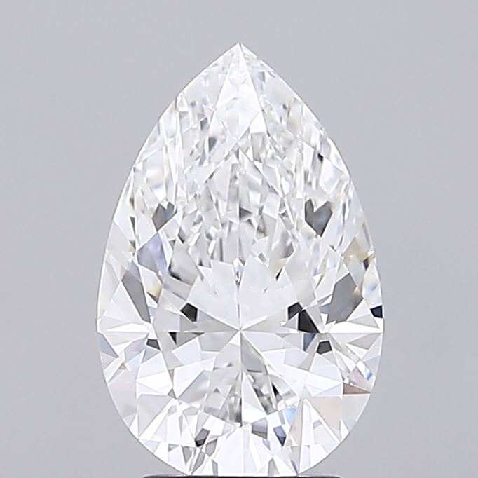 2.87 Carat Pear Brilliant Cut Laboratory Grown Diamond