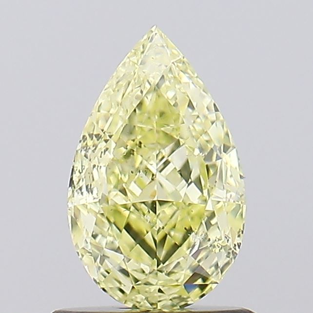 1.02ct Fancy Yellow Pear Natural Diamond