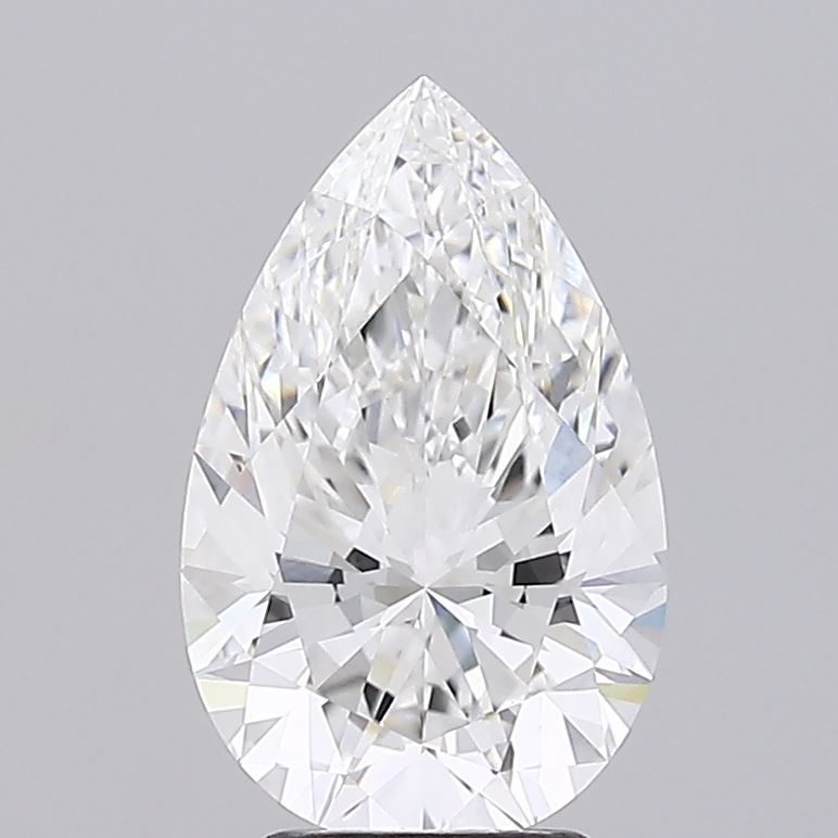 3.90 Carat Pear Brilliant Cut Laboratory Grown Diamond
