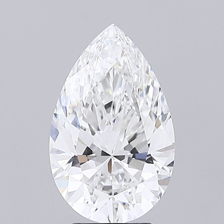 3.83 Carat Pear Brilliant Cut Laboratory Grown Diamond