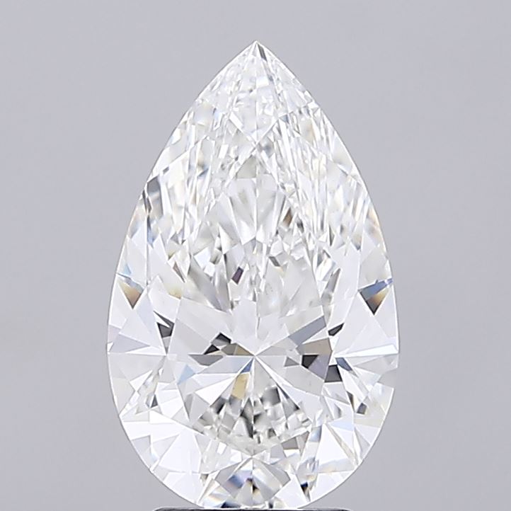 3.50 Carat Pear Brilliant Cut Laboratory Grown Diamond