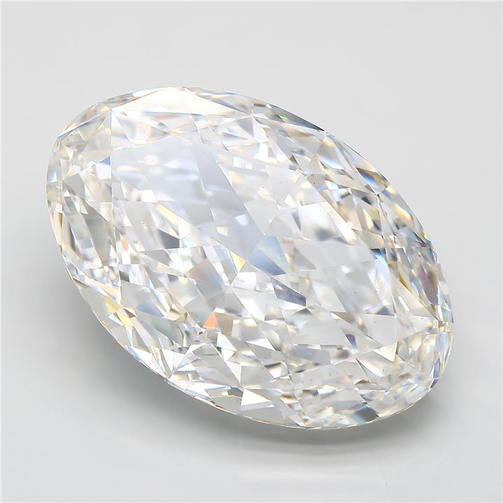 30.32 ct Oval lab grown diamond F VS1
