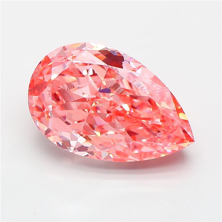 6.53 ct Pear Lab-Grown Diamond