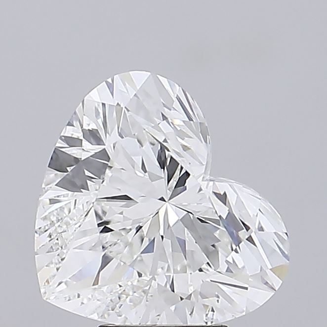 6.07 Carat Heart Brilliant Cut Laboratory Grown Diamond