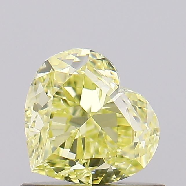 1.02ct Fancy Yellow Heart Natural Diamond
