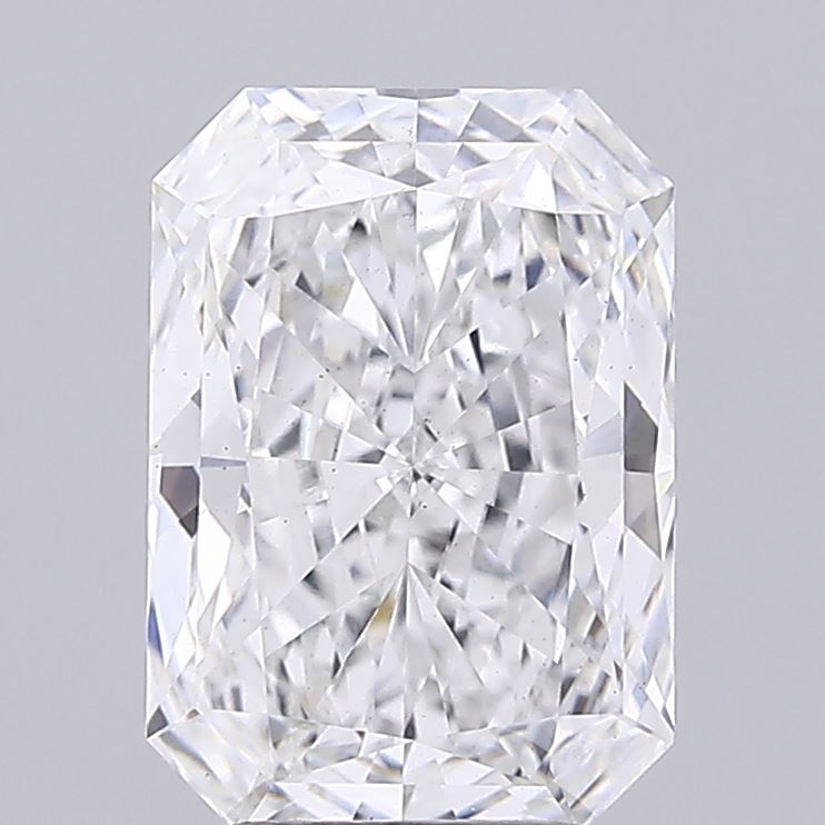 2.95 Carat Cut Cornered Rectangular Modified Brilliant Laboratory Grown Diamond