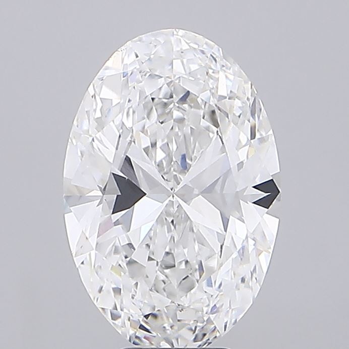 7.01 ct Oval Lab-Grown Diamond