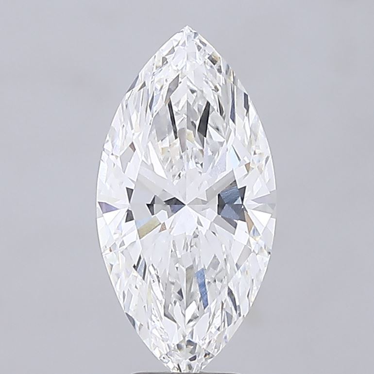 7.55 ct F VVS2 Marquise Brilliant lab-grown diamond
