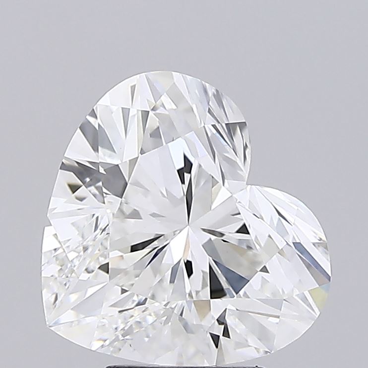 5.02 Carat Heart Brilliant Cut Laboratory Grown Diamond