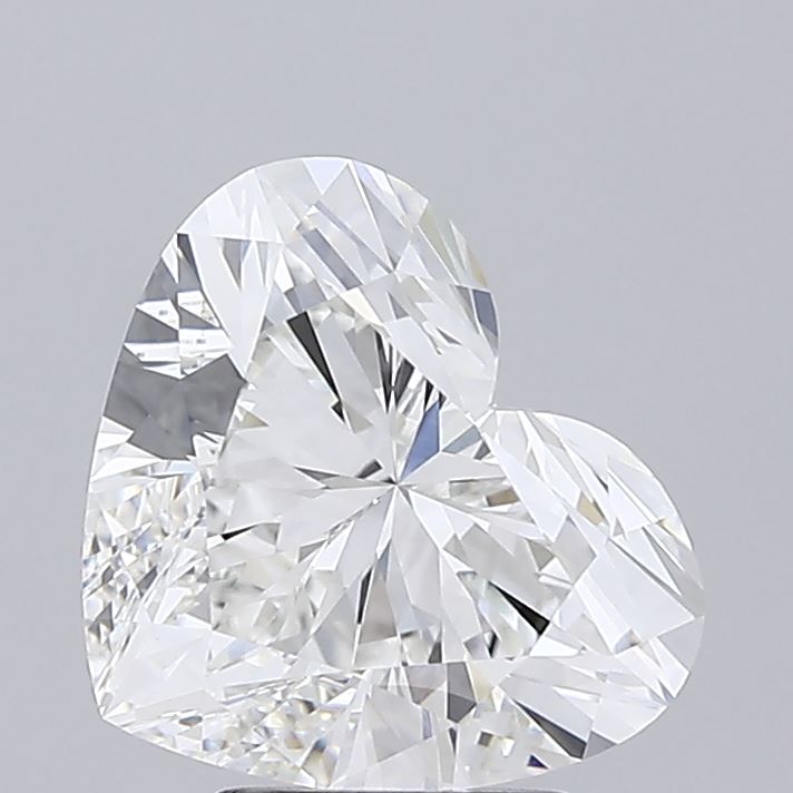 3.80 Carat Heart Brilliant Cut Laboratory Grown Diamond
