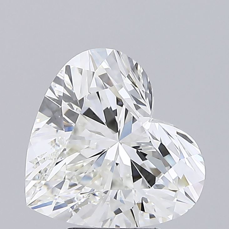 5.57 Carat Heart Brilliant Cut Laboratory Grown Diamond