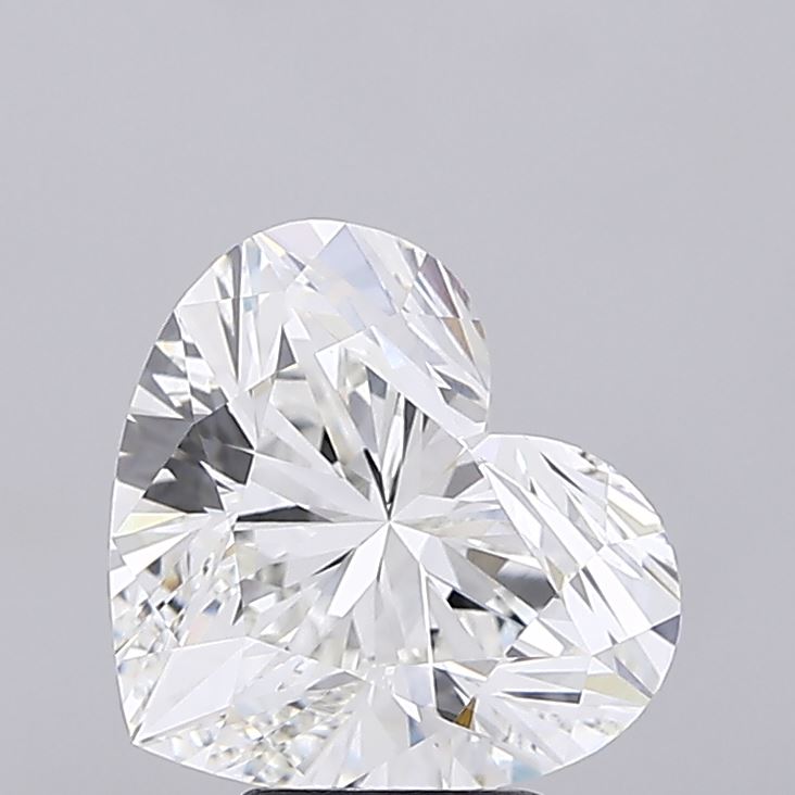 5.09 Carat Heart Brilliant Cut Laboratory Grown Diamond
