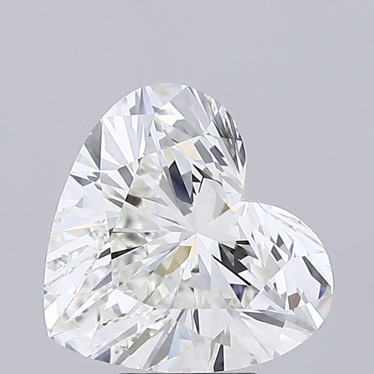 5.07 Carat Heart Brilliant Cut Laboratory Grown Diamond