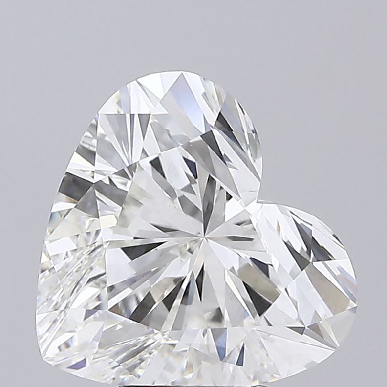 5.07 Carat Heart Brilliant Cut Laboratory Grown Diamond