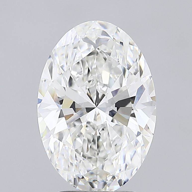 3.31 Carat Oval Brilliant Cut Laboratory Grown Diamond 3.31 Carat Oval Brilliant Cut Laboratory Grown Diamond