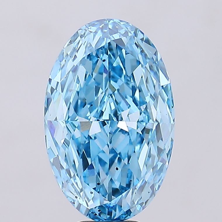 9.15 ct Oval Lab-Grown Diamond