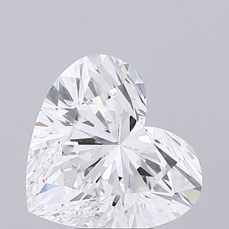 6.02 Carat Heart Brilliant Cut Laboratory Grown Diamond