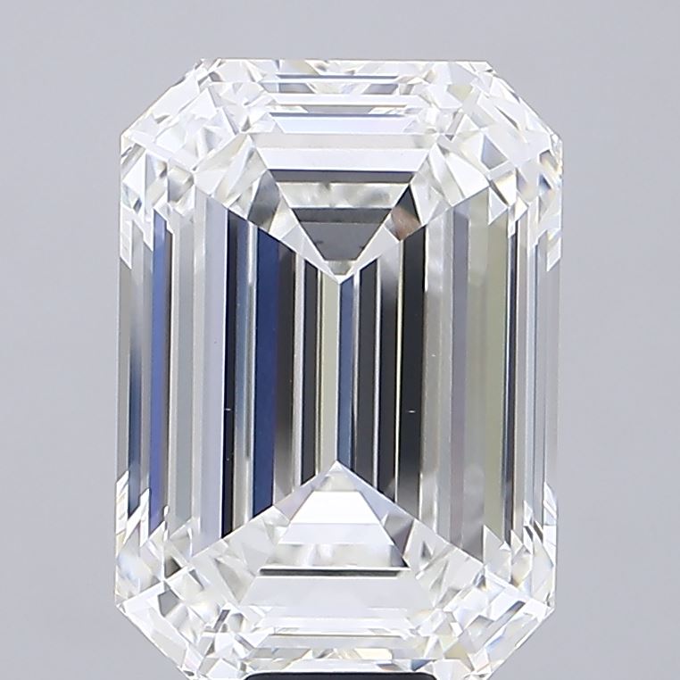 21.07 ct. emerald Lab Grown Diamond front image