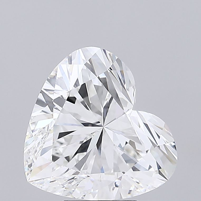 5.04 Carat Heart Brilliant Cut Laboratory Grown Diamond