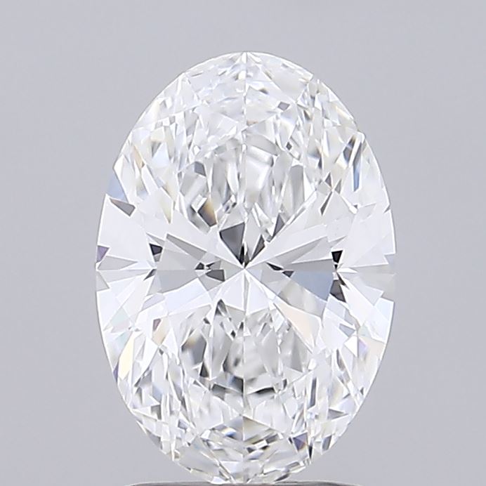 1.59 Carat Oval Brilliant Cut Laboratory Grown Diamond