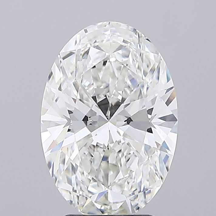 3.42 Carat Oval Brilliant Cut Laboratory Grown Diamond 3.42 Carat Oval Brilliant Cut Laboratory Grown Diamond