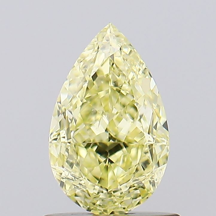 1.03ct Fancy Yellow Pear Natural Diamond
