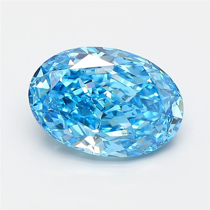 2.75 ct Oval Lab-Grown Diamond
