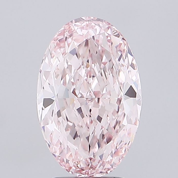 Oval 4.05ct Fancy Intense Pink VS1