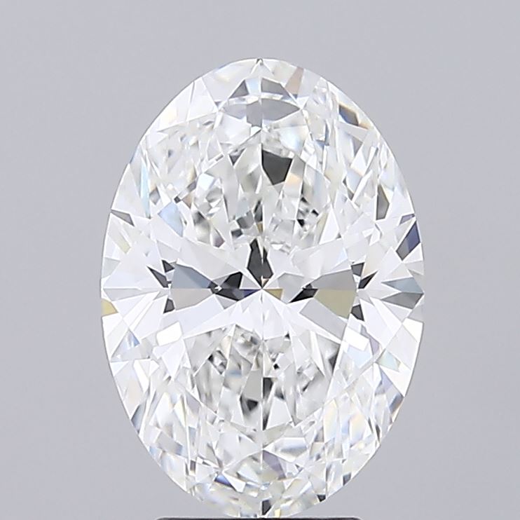 3.71 Carat Oval Brilliant Cut Laboratory Grown Diamond 3.71 Carat Oval Brilliant Cut Laboratory Grown Diamond