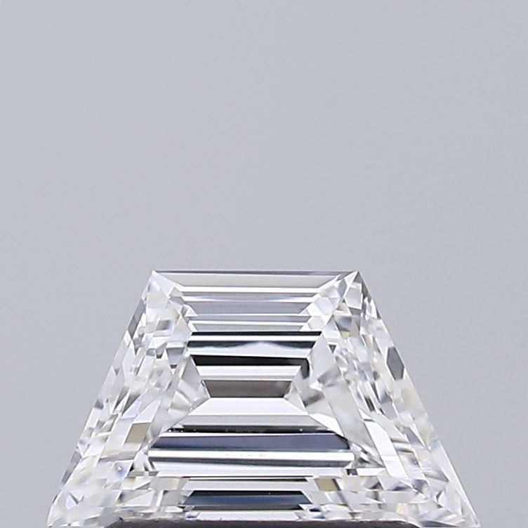 0.69 ct Trapezoid lab grown diamond D VS1
