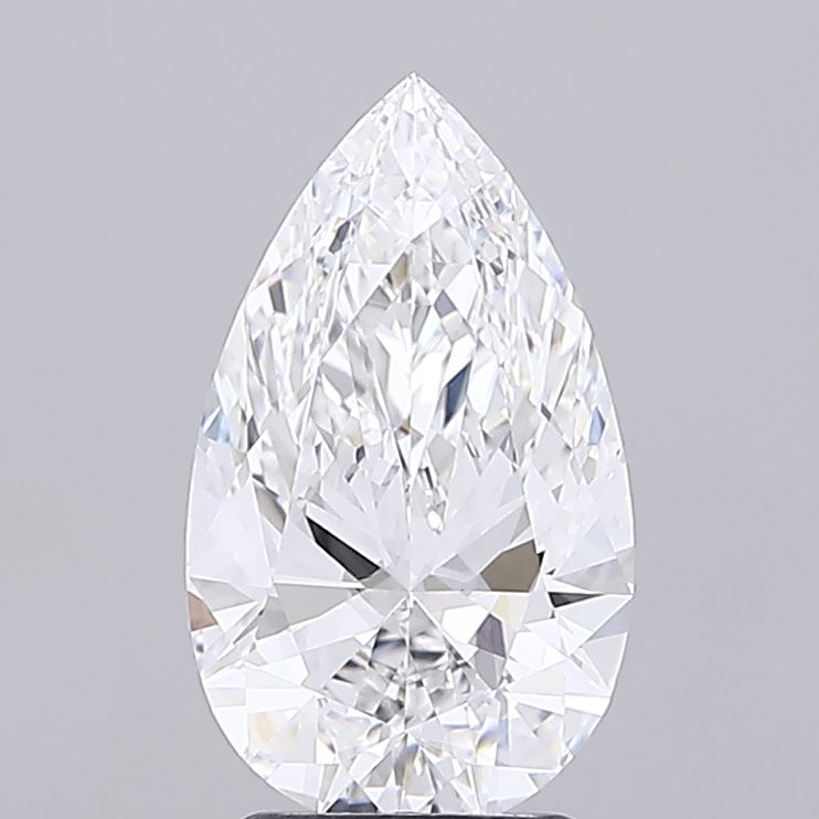 2.82 Carat Pear Brilliant Cut Laboratory Grown Diamond